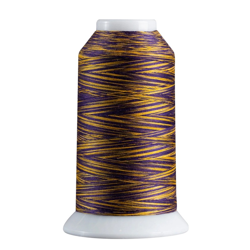 Superior Spirit 40wt Polyester 1650yd Variegated Thread Purple Gold # 242-02-822 - Special Order
