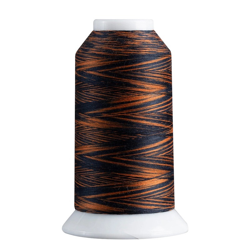 Superior Spirit 40wt Polyester 1650yd Variegated Thread Rust Black # 242-02-804 - Special Order