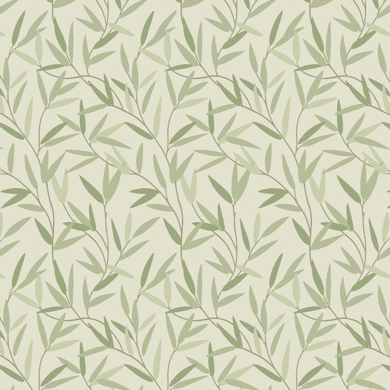 Willow Leaf Wallpaper - Hedgerow