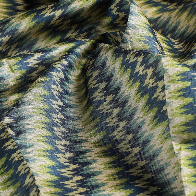 Colorful Leheriya Digital Printed Fabrics