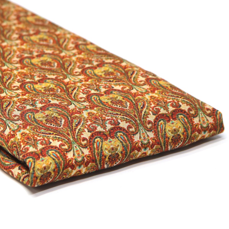 Damask Pattern Digital Printed Fabrics