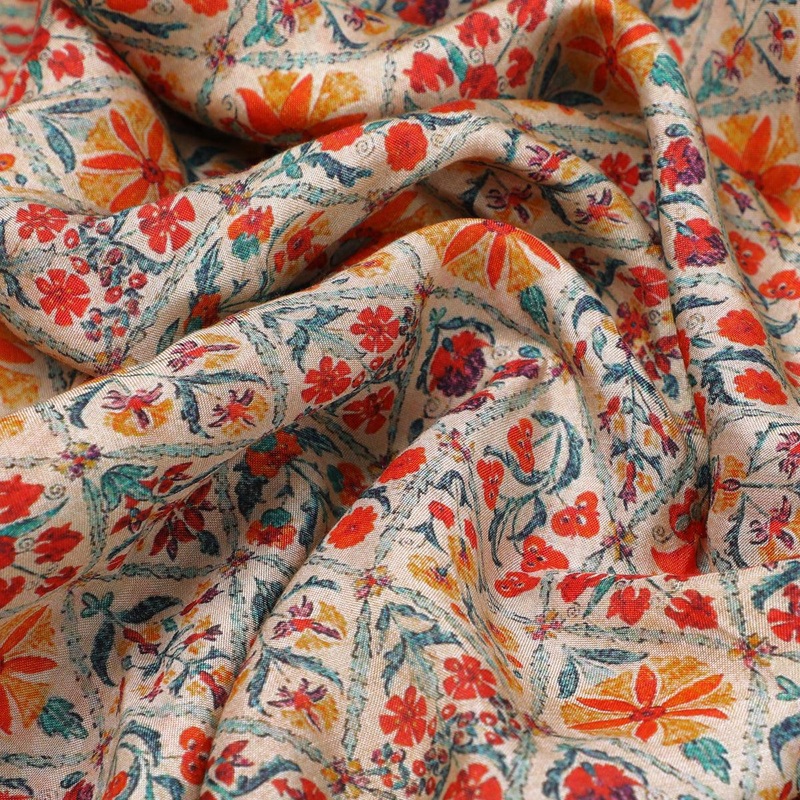Suzani Designed Digital Printed Fabrics