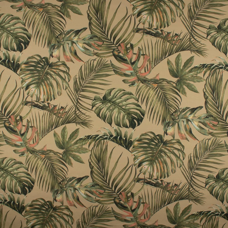 Home Dcor Outdoor - European II - Tropical Leaves - Beige