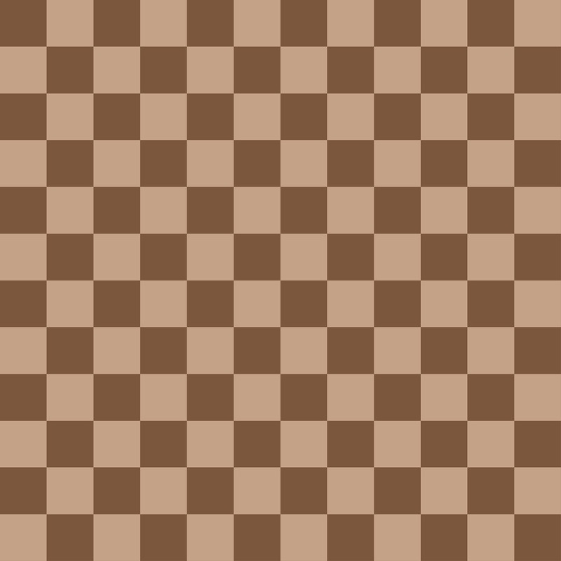 2 Color Checkered Pattern 1 Quilting Cotton Fabric