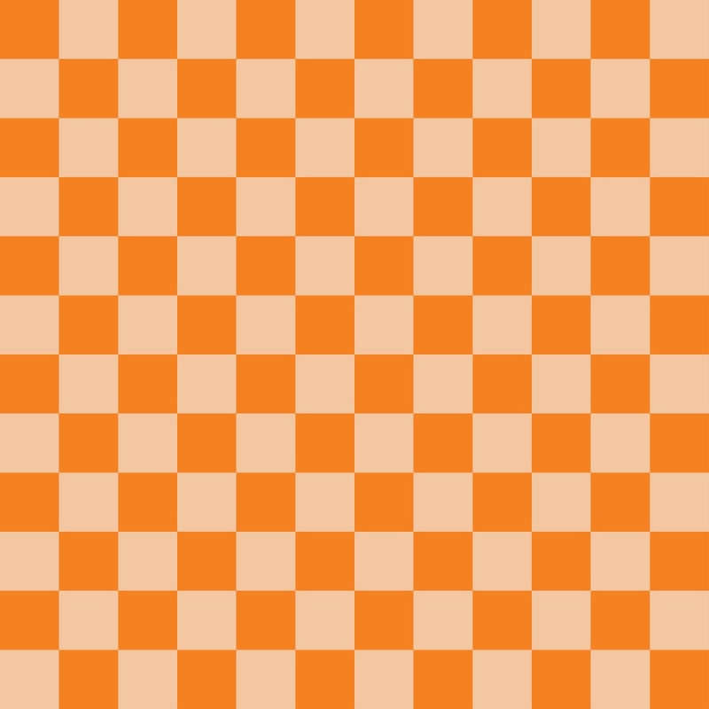 2 Color Checkered Pattern 3 Quilting Cotton Fabric