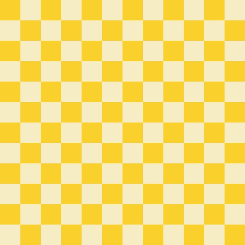2 Color Checkered Pattern 4 Quilting Cotton Fabric