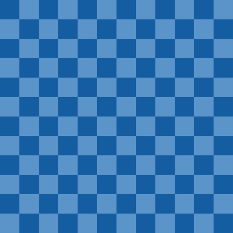 2 Color Checkered Pattern 6 Quilting Cotton Fabric