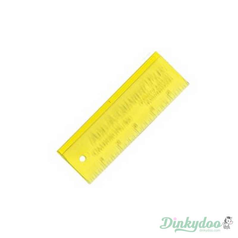 Add a Quarter - 6" Plus Ruler - Yellow