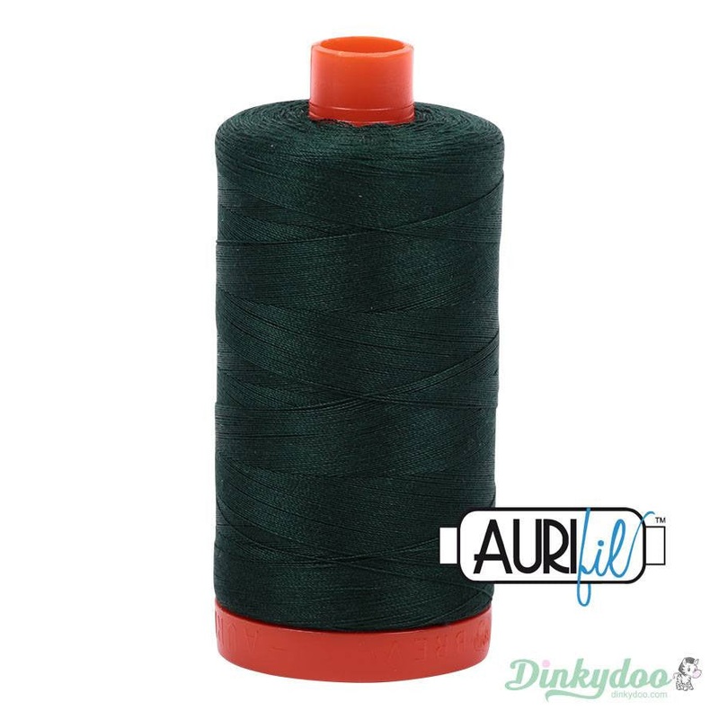 Aurifil Thread - Forest Green  - 50wt 1422yd