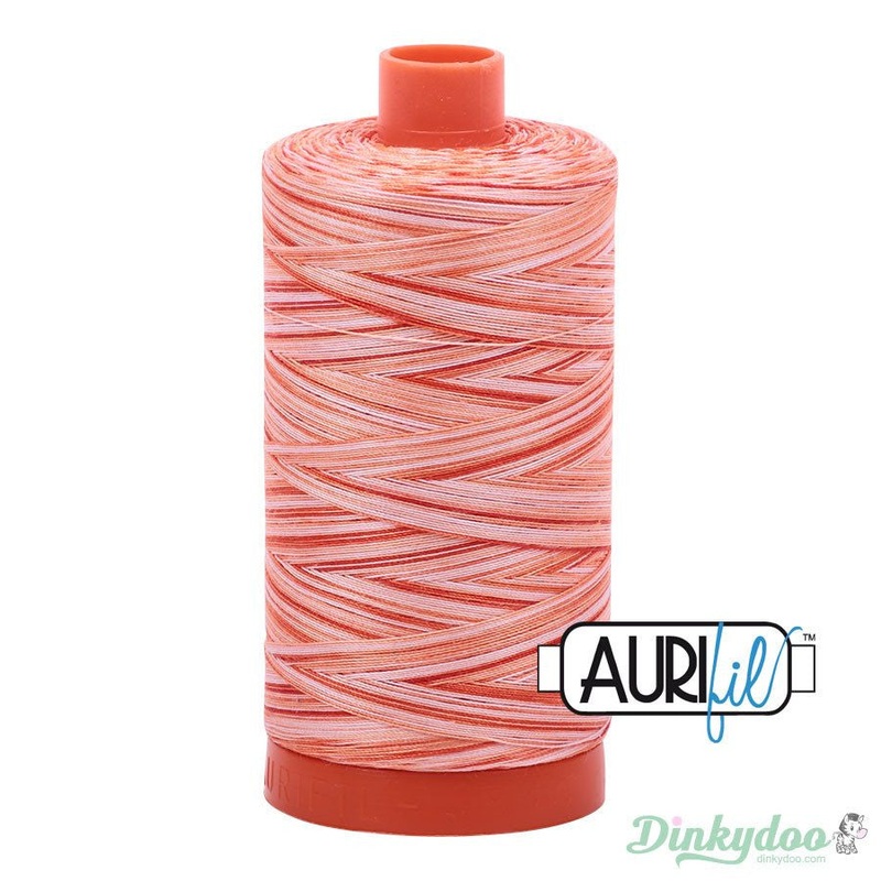 Aurifil Thread - Mango Mist Variegated  - 50wt 1422yd