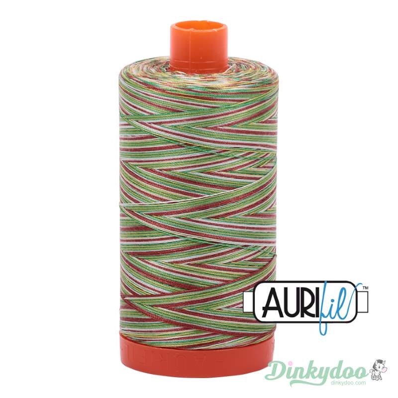 Aurifil Thread - Leaves Variegated  - 50wt 1422 yd