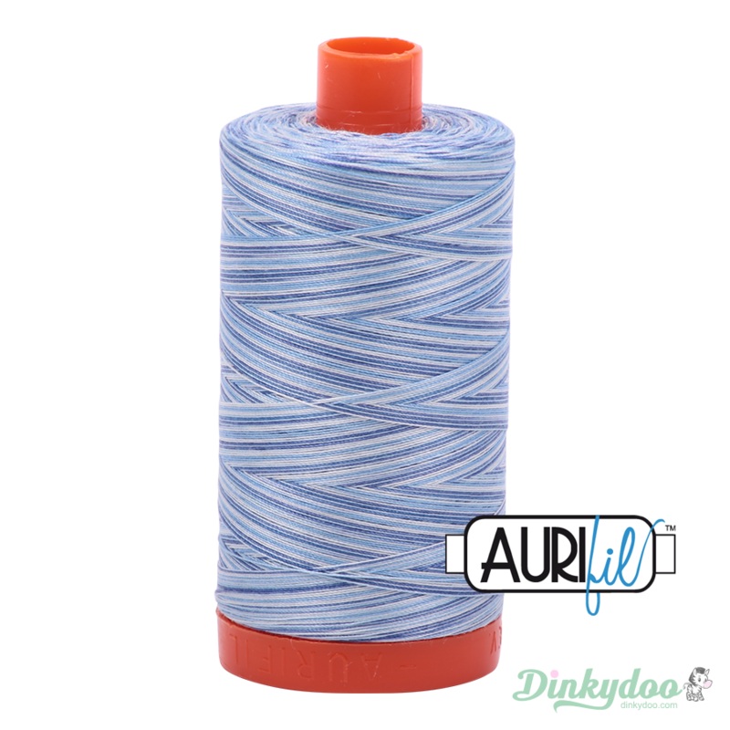 Aurifil Thread - Storm at Sea Variegated  - 50wt 1422 yd