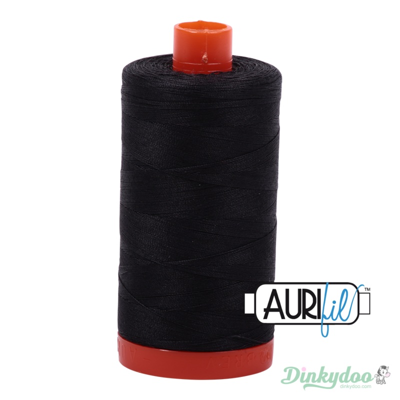 Aurifil Thread - Very Dark Grey  - 50wt 1422 yd