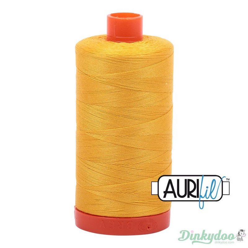 Aurifil Thread - Yellow  - 50wt 1422 yd