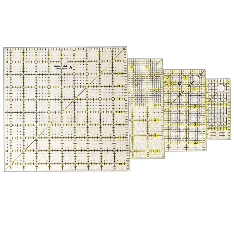 Basic Quilt Ruler Set