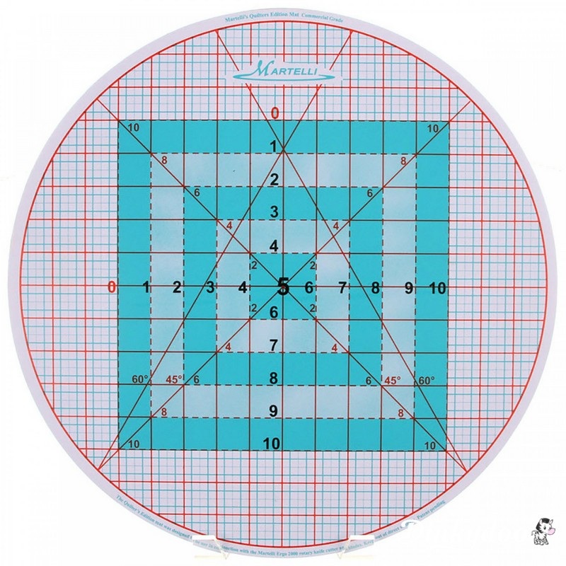 Round-About 16" Cutting Mat REPLACEMENT- Martelli
