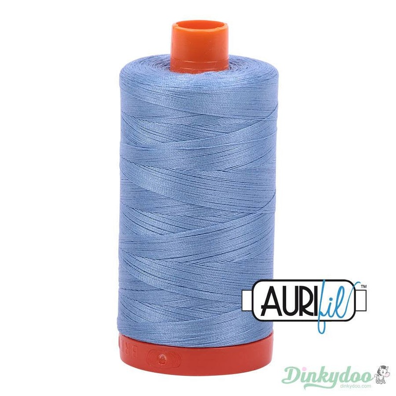 Aurifil Thread - Light Delft Blue  - 50wt 1422yd
