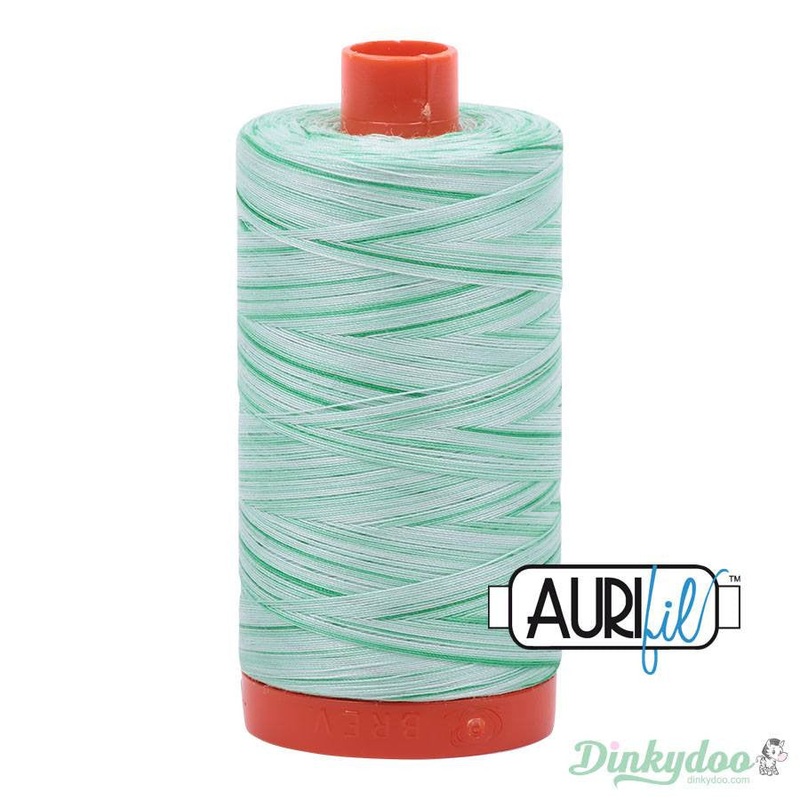 Aurifil Thread - Mint Julep Variegated  - 50wt 1422yd