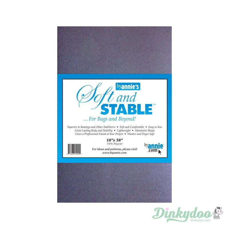 Soft and Stable Interfacing - ByAnnie -  Black 18" x 58"