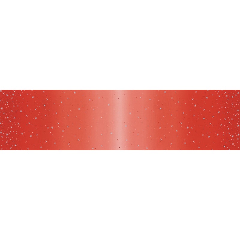 Ombre Fairy Dust Quilt Fabric - Cherry Red - 10871 314M