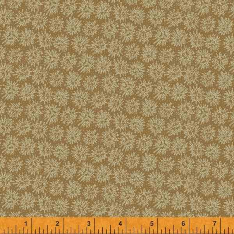 WHM Traveler 52916-1 Caramel - Cotton Fabric