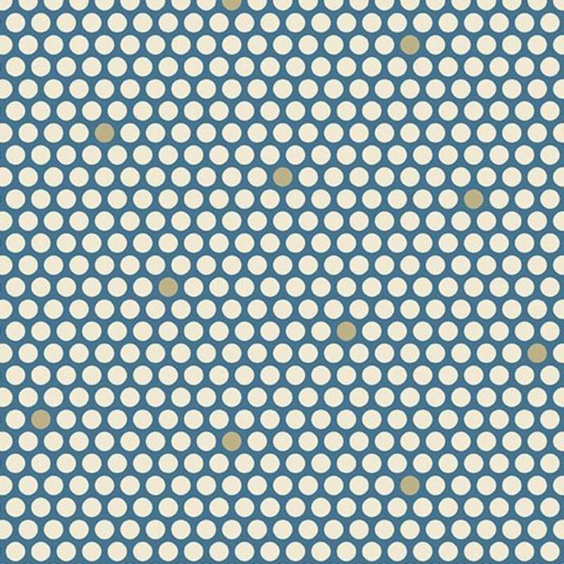 AND Blue Escape - A-360-BN - Cotton Fabric
