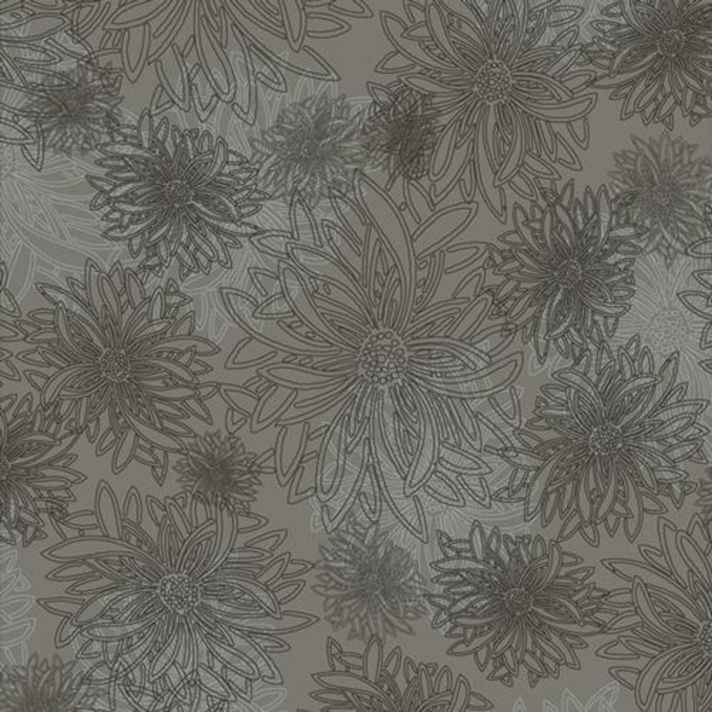 AGF Floral Elements FE-507 Stormy Sea - Cotton Fabric