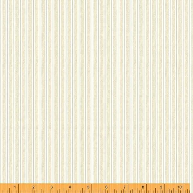 WHM Wish You Were Here 53369-1 Cream - Cotton Fabric