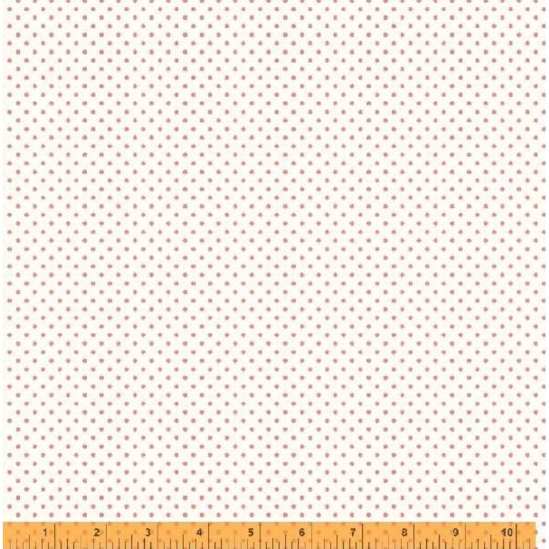 WHM Wish You Were Here 53370-9 Ivory - Cotton Fabric