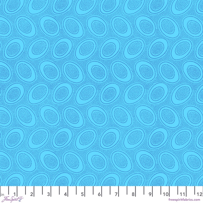 Aboriginal Dot PWGP071.TURQU Turquoise