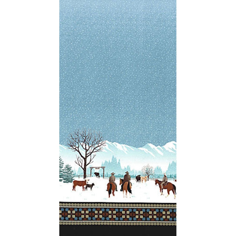 Winter on the Range CX7218-AQUA-D