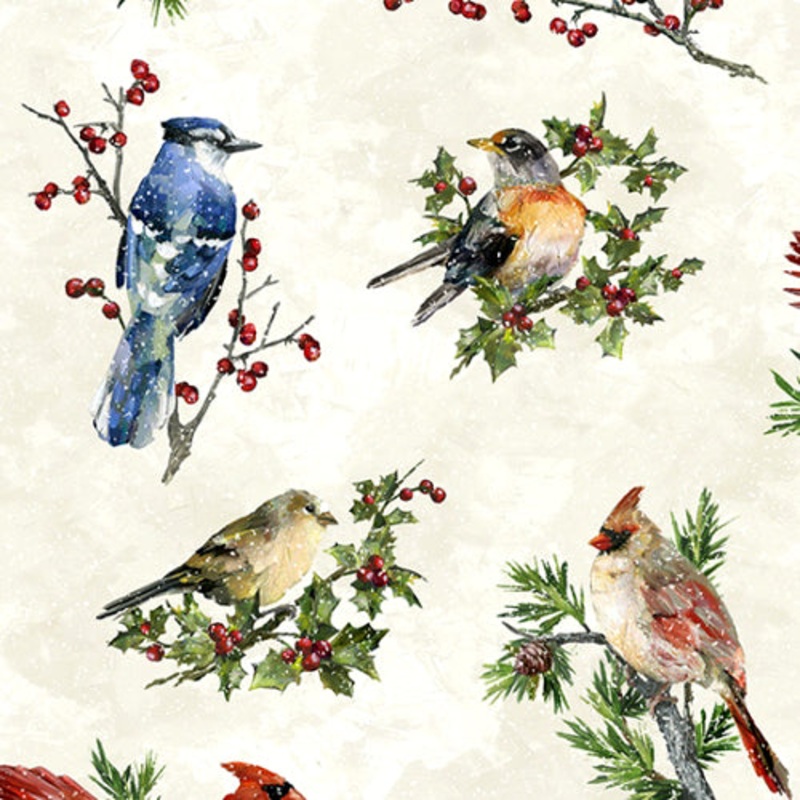 Winter Wonder Digital Print - S4707-531 Papyrus