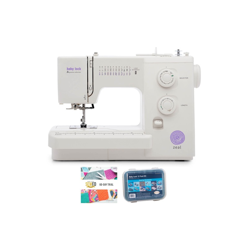 Baby Lock Zeal Sewing Machine from the Genuine Collection