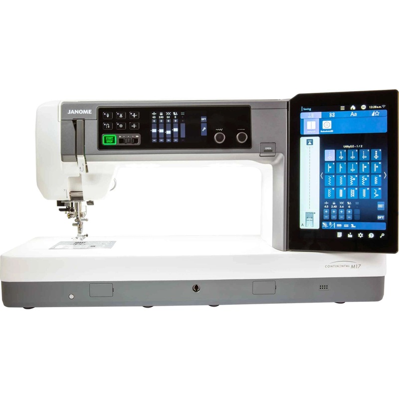 Janome Continental M17 Professional Sewing, Quilting, & Embroidery Machine