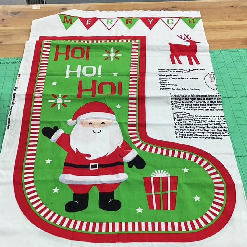 XP051 Single Stocking Panel | Sugar & Spice Textiles
